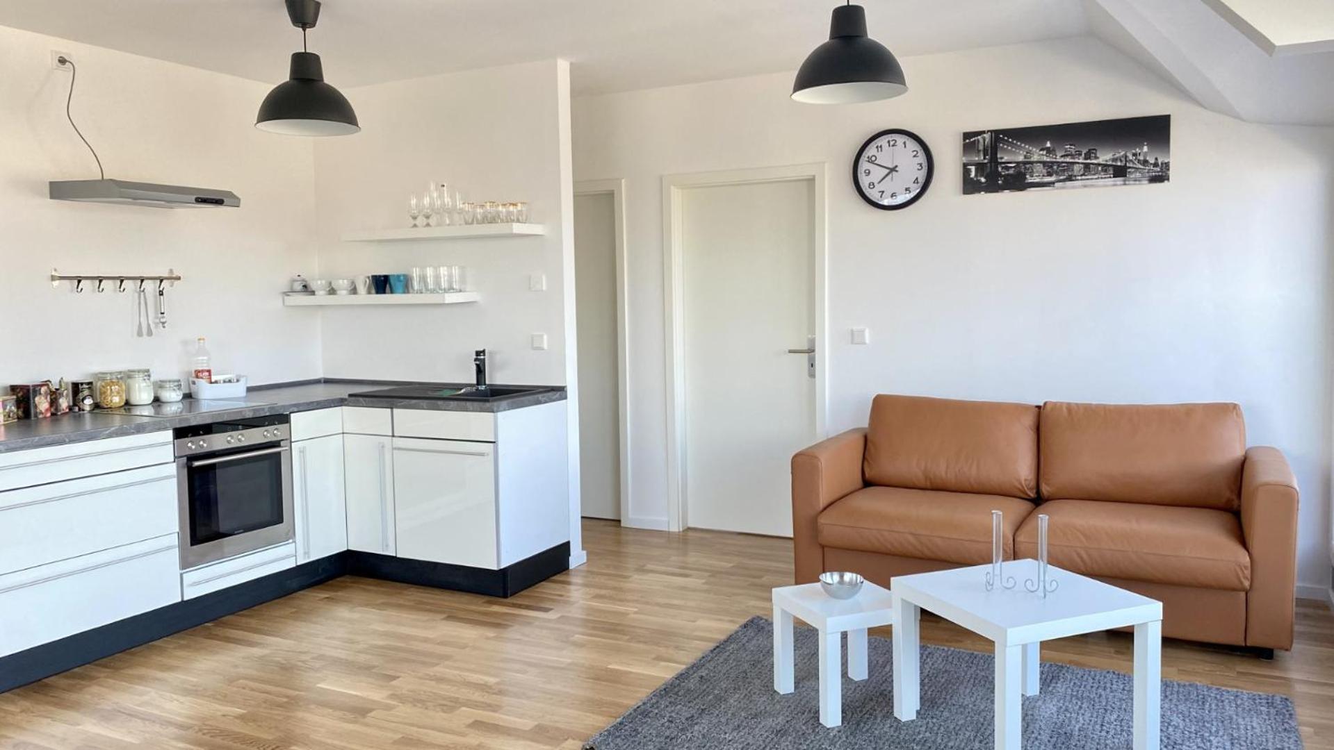 Schoenes Erwachen Im Frankfurter Penthouse Francoforte sul Meno Esterno foto